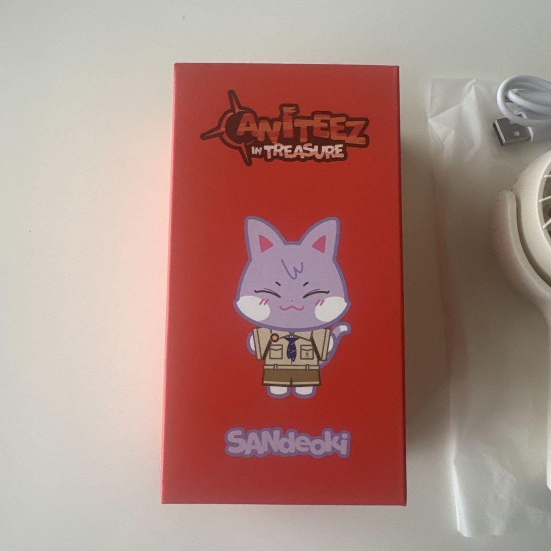 

[USED] ATEEZ POP UP Handy Fan Sandgi