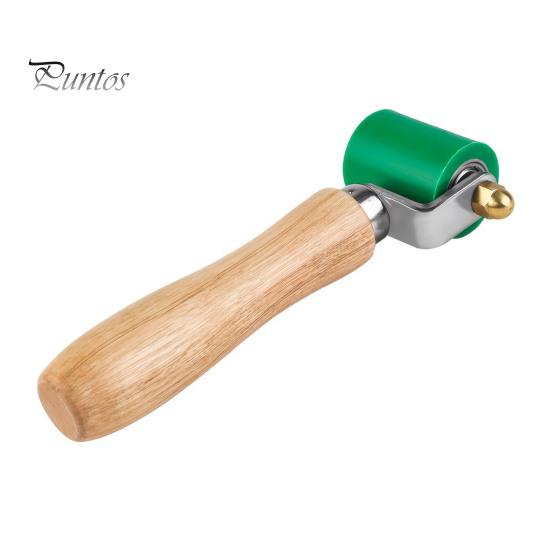 

Силиконовый ролик для швов с деревянной ручкой Эргономичный дизайн Прочная конструкция Термостойкий Портативный ролик для быстрого прижима зелёный