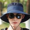 For Men Outdoor Cycling Cap Polyester Bucket Hat With Neck Flap Women Sun Hat Summer UV Protection