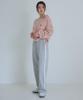 AWESOME STUDIO Lace-Detailed Sweatpants Melange Grey