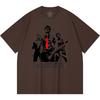 230 g/m² 100% Baumwolle Heavy Metal T-Shirt Rockband Beliebte Musik Druck Unisex Schweres Baumwoll-T-Shirt