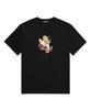 VANNWORKS Skateboard Bear Oversized Short Sleeve T-Shirt (Vndts236) Black