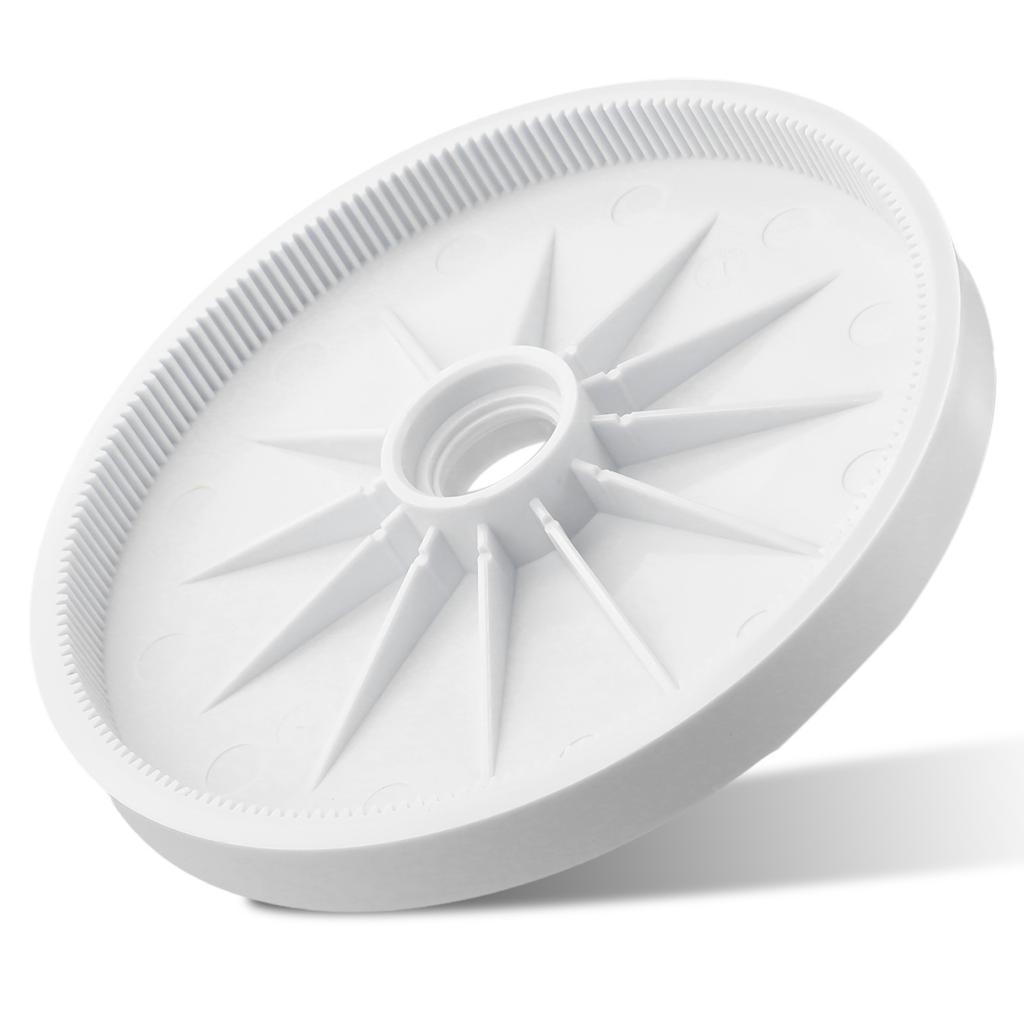 1PC C6 Large Wheel 6.5\" X6.5\" X0.7\" C-6 C6 Fast Connection White