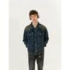 Men's Retro High Street Washed Denim Workwear Jacket