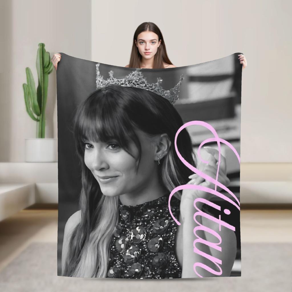 Aitana Throw Blanket for Couch  Soft Cozy Plush Blanket 50x60 Inches Multiple Sizes Bedspreads for All Seasons