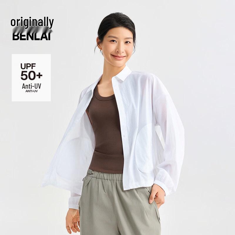 BENLAI Women s Loose Fit Sun Protection Shirt M