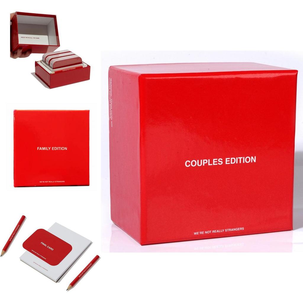 Were Not Really Strangers Couples Edition Kartenspiel für emotionale Reflexion und Kommunikation