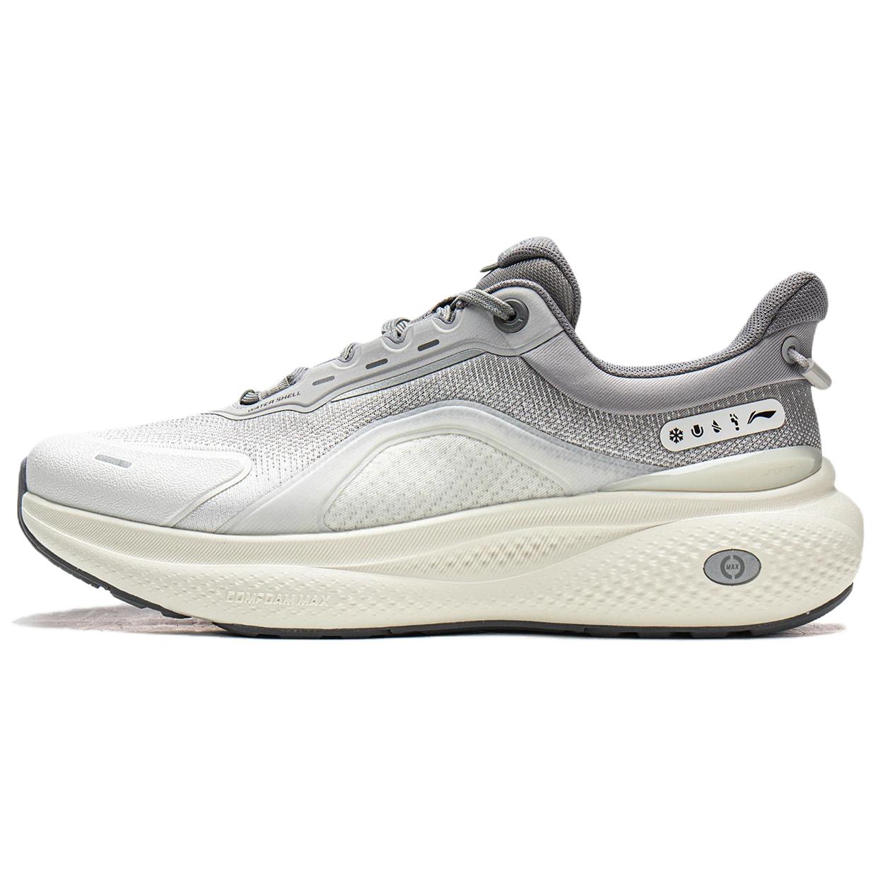 Li Ning SOFT PLUS 2 Rebound Low top Casual Shoes Men s Gray AGLW013-3 41