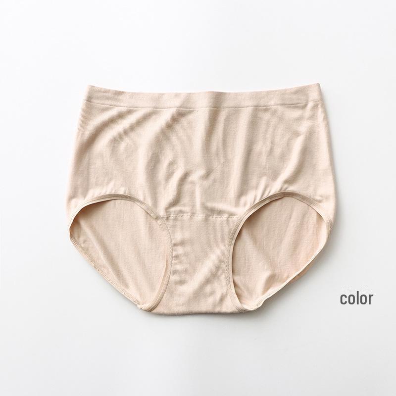 2024 Women's Seamless Modal Underwear: New Style, Cotton, High Waist, Plus Size, Thin Design for Spring and Summer