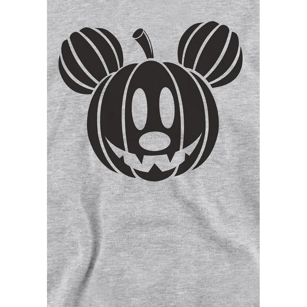 Disney Childrens/Kids Mickey Mouse Pumpkin Head Heather Hoodie