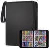 SUSWIM 9 Pockets Can Store 900 Cards Trading Card Portable Zipper Card Collection Pockets Can Store 900 Album/file (9 Cards)