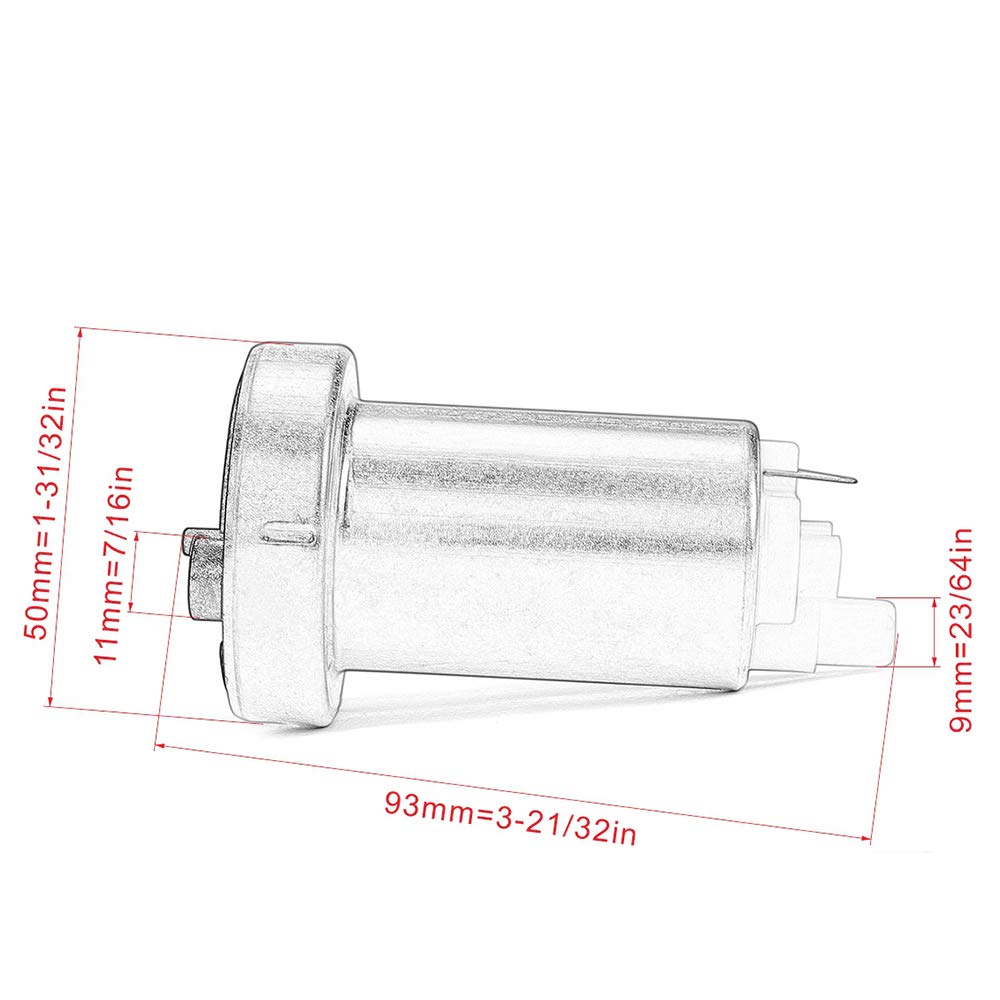 Vuzmode Fuel Pump for NSS250 Forza 250 MF10 NSS250X NSS250X5 Forza 250 X MF08 NPS50 16710-KVZ-630 16710-KSV-J40 16710-KSV-K10