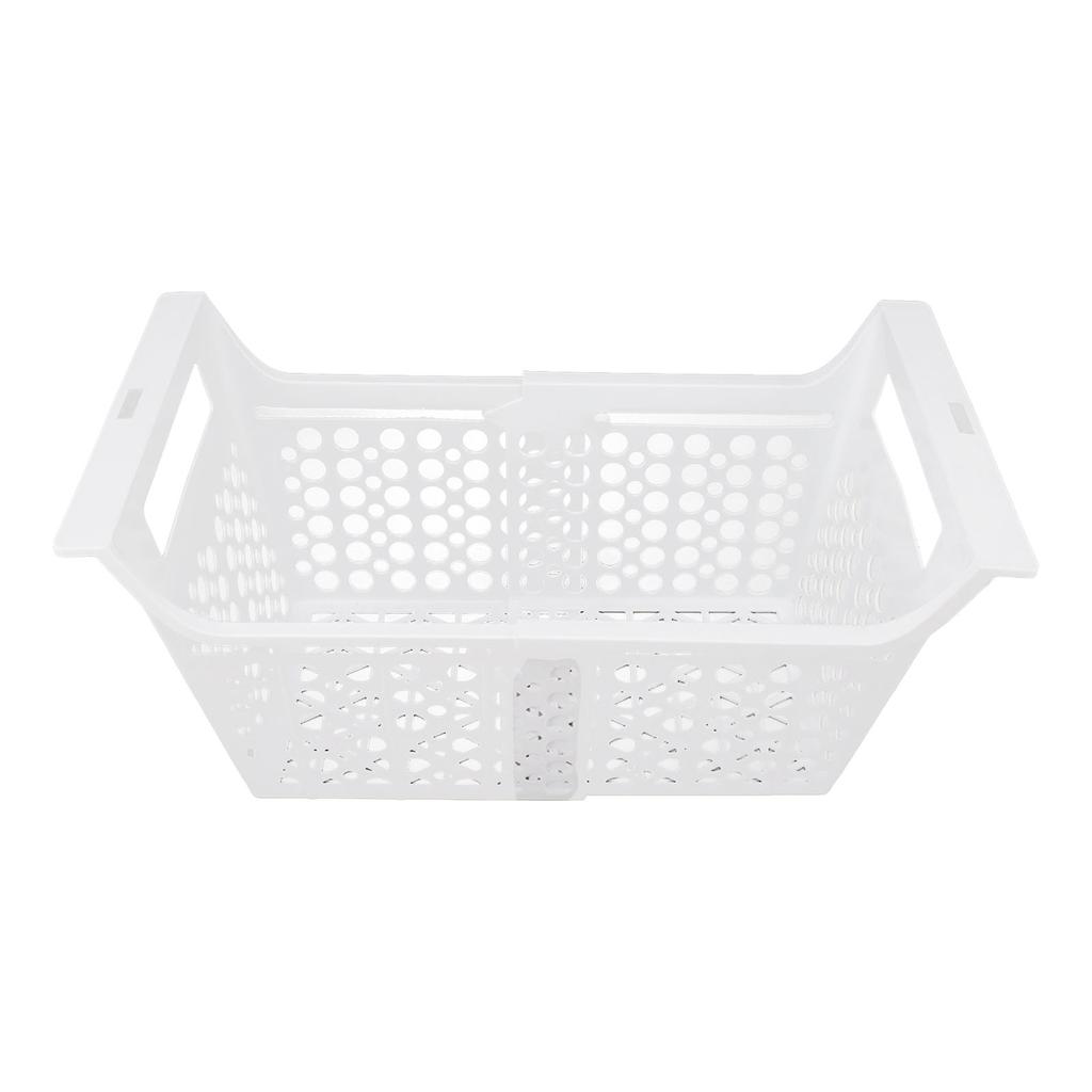 Chest Freezer Basket Deep Freezer Organizer Bin Expandable PP Heavy Load with Handle Chest Freezer Accessory for Kitchen