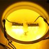 2ks Super jasné 3-LED hliníkové auto denné svietenie do hmly DC 12V