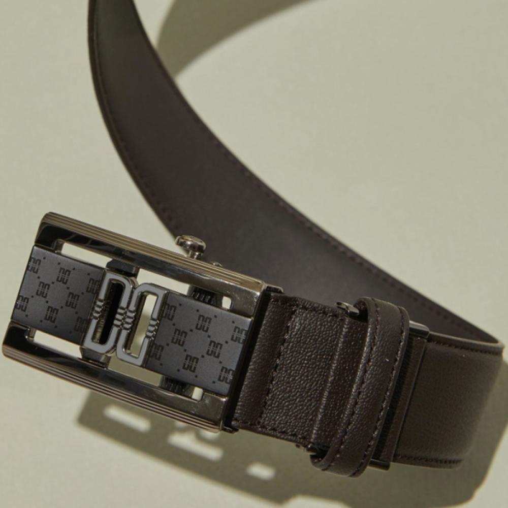 Daks Dark Brown Cowhide Automatic Belt Buckle Decoration Dbbe3e763 Single option