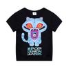 Kpop Demon Hunters Kids Clothing Short Sleeve Tee Cute Kpop Demon Hunters Tiger Harajuku T-shirt Men Women Boys Girls Black Top