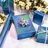Holographic Metallic Gift Wrapping Paper Roll Shiny Waterproof Foil Wrapper Sheet for Birthday Wedding Flowers Party Packaging Paper