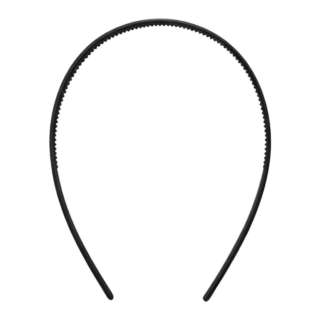 Hair Hoop Matte Headband Women Pure Color Simple Elegant Hairband Hair Accessory for Holiday Party Dating 0.5cm
