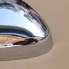 Chrome Car Styling Side Mirrors Glossy Pairs Cover Accessories for Peugeot 3008 5008 2017 2018 Rearview Rear View Overlay
