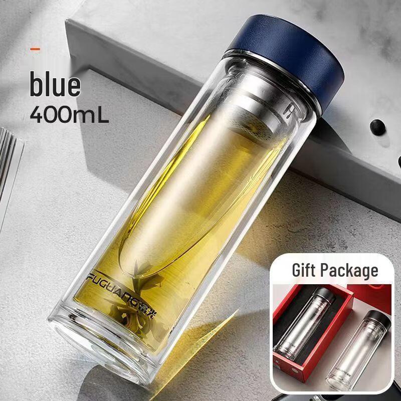 FUGUANG G2061 Double-Layer Glass Cup