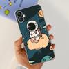 Für Samsung Galaxy A06 4G Hülle SM-A065F Neue Mode Bemalte Abdeckung Klare Silikon Weiche TPU Handyhülle Für Samsung A06 A 06 Fundas