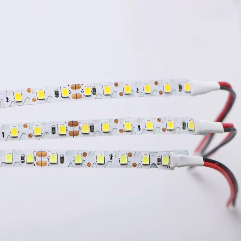 5/2m High Bright S Shape Zigzag Led Strip Foldable Letter Sign Logo Flexible Tape 120 leds/m 12v 24v  6MM 3000k 4000k 6000k 10000k