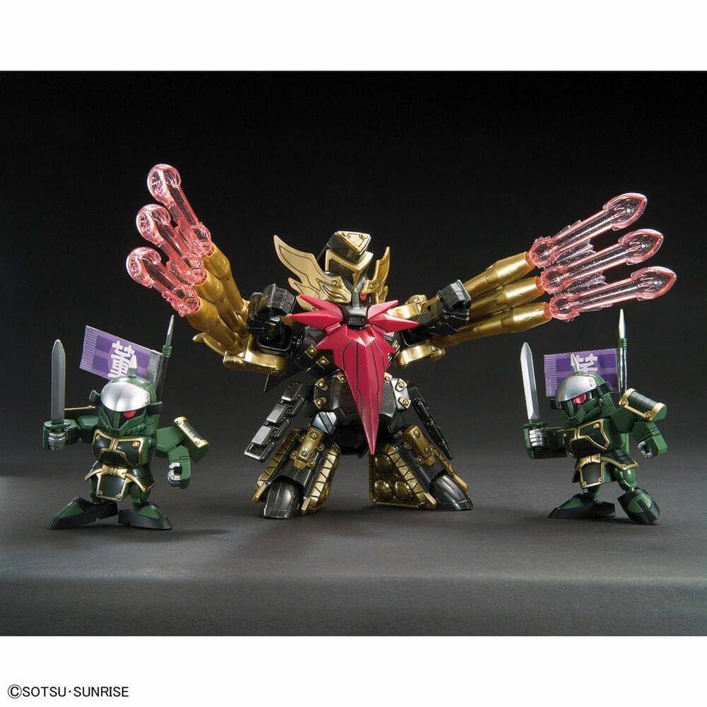 SD Gundam BB Senshi No. 407 Dong Zhuo Zaku & Troops (Dong Zhuo Army) Pre-Colored Plastic Model