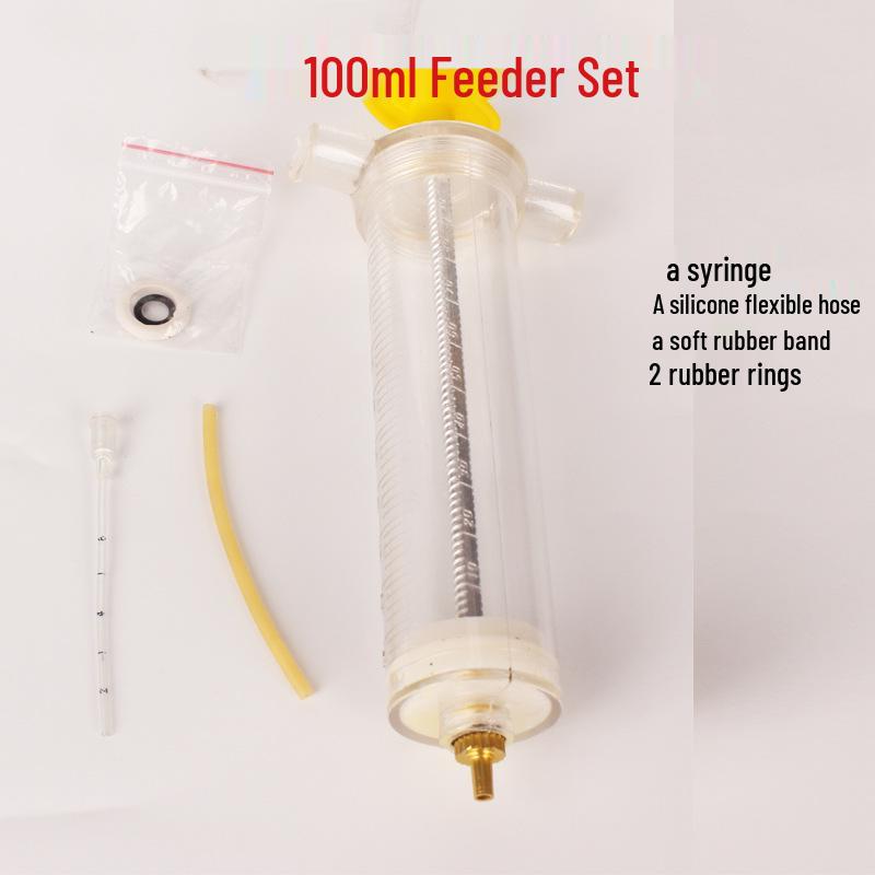 Silicone Soft Tube Bird Feeder for Baby Parrots, Budgies, Cockatiels & Chicks