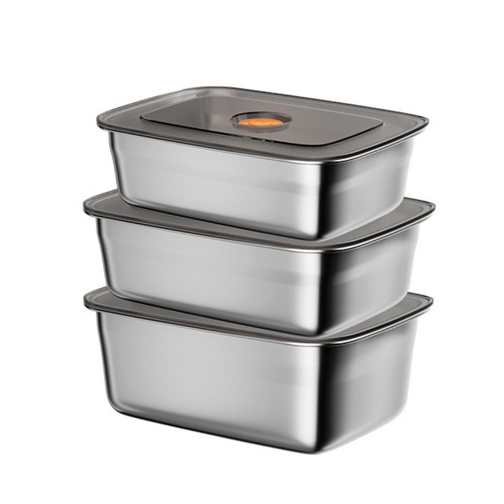 Leak-proof Lunch Box Microwaveable Food Storage Box Multipurpose Fresh-keeping Box  Camping