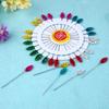 Straight Head Colorful Weddings Jewelry Components Corsage Needle Sewing Pins