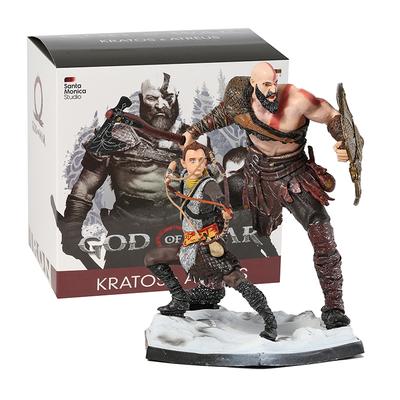 God of War Kratos und Atreus Deluxe Art Scale PVC Figure Modell Statue Sammlungsspielzeug