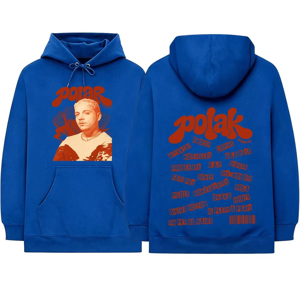 Hot Sale Rapper Plk Portrait Graphic Print Hoodies Men Women Fashion Trendy Harajuku Vintage Printed Sweatshirt Trendy Streetwear for Daily Looks