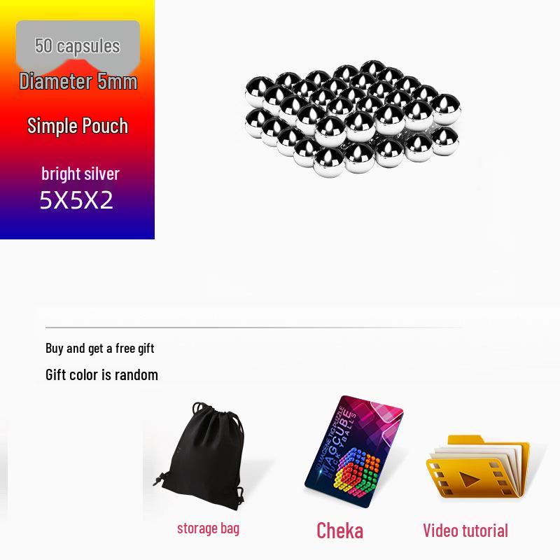 Buck Ball 1000: Magnetic Balls & Sticks Educational Set for Decompression & Creativity