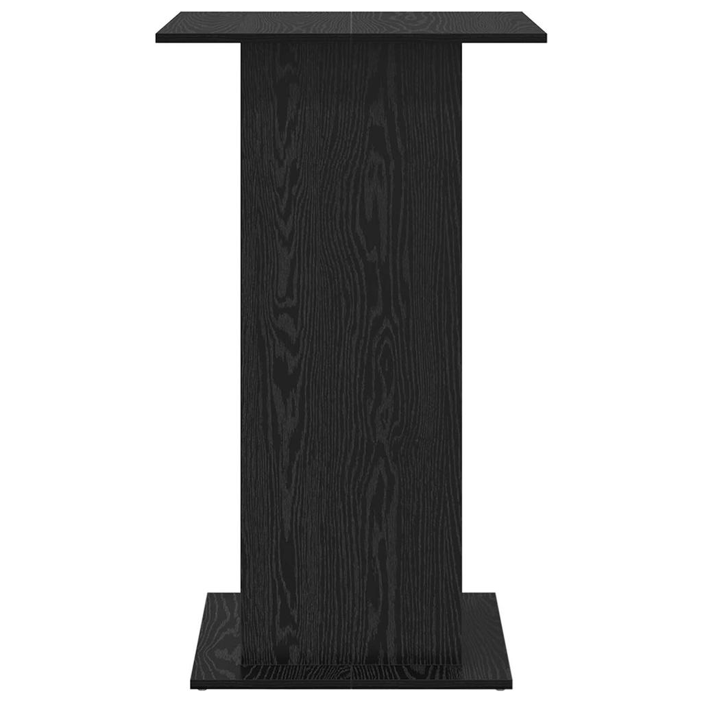 Bar table with layered partitions and open storage space, entryway storage table, 60x60x102 cm