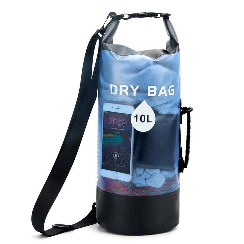 

Outdoor Dry Bag Beach Bag, Waterproof Bucket Bag, Transparent Pvc Waterproof Bucket Bag, Drifting Waterproof Bag Swimming Bag 5l (in stock)
