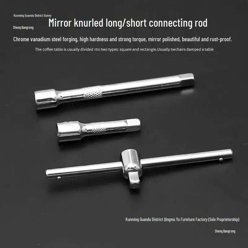 Comprehensive Car & Motorcycle Ratchet Wrench Socket Set for Household Repairs