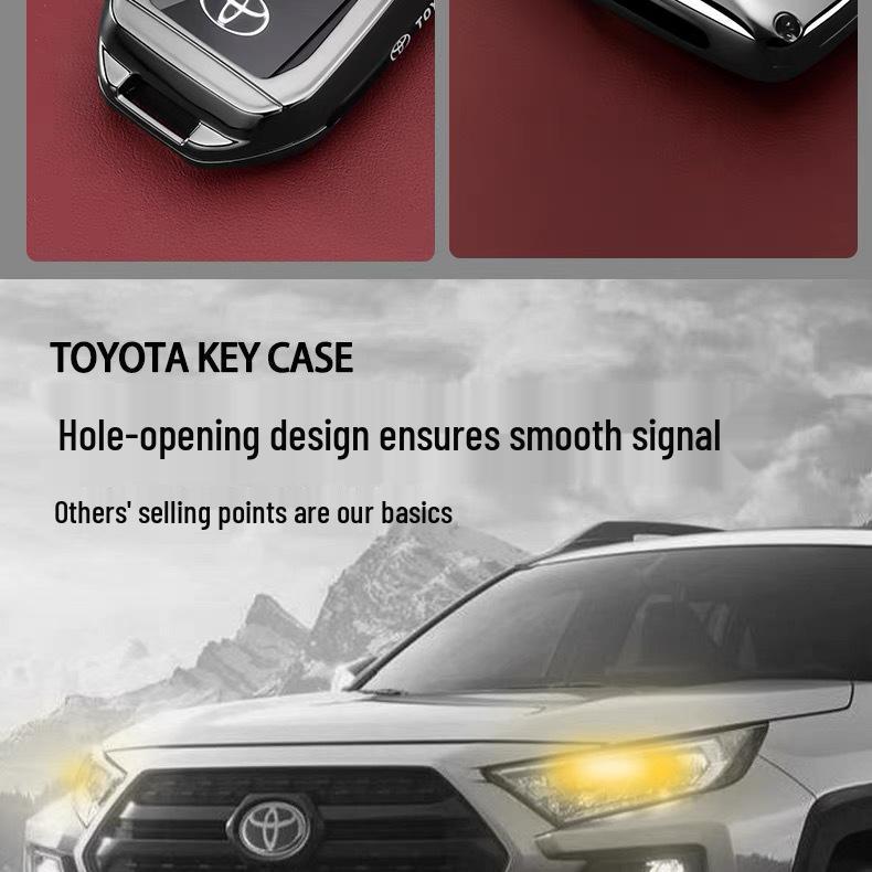 Husă/Carcasă cu Cataramă pentru Cheie Toyota Corolla/Alphard/Aqua/Sienta