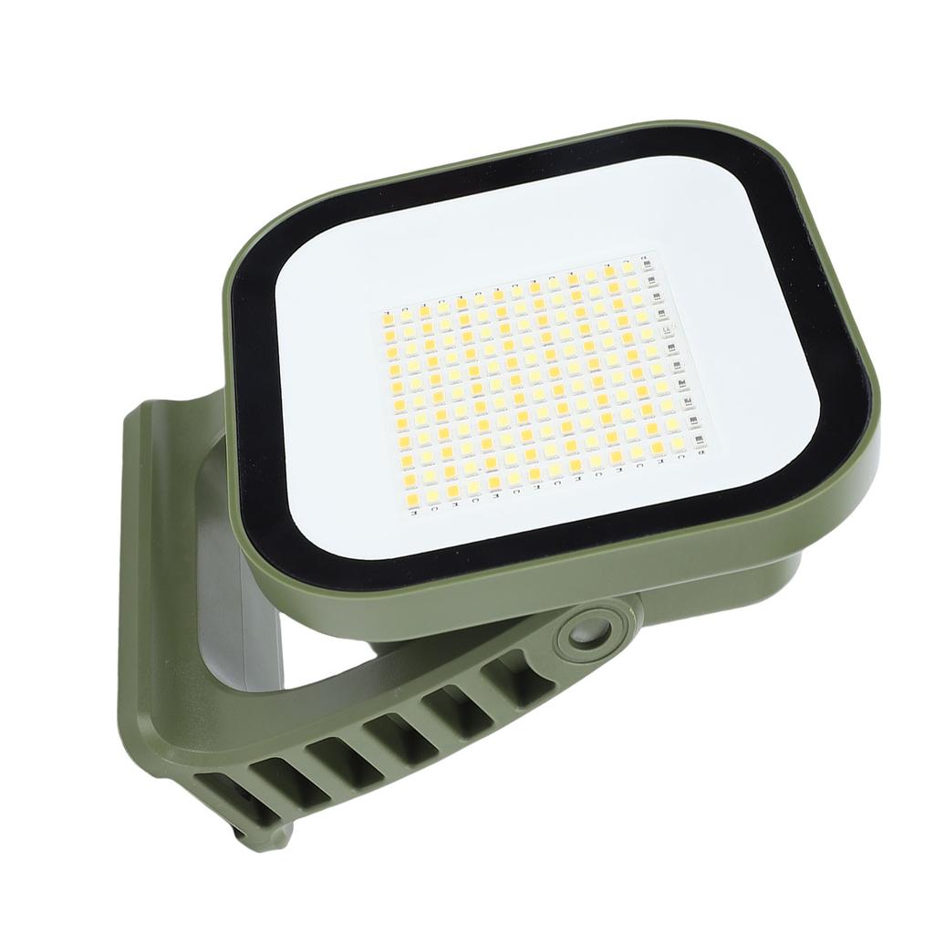 Solar Re able Work Light 165LED 1800LM Portable Camping Lamp Flood Light IP65 Water Proof Magnetic for Emergency Repair