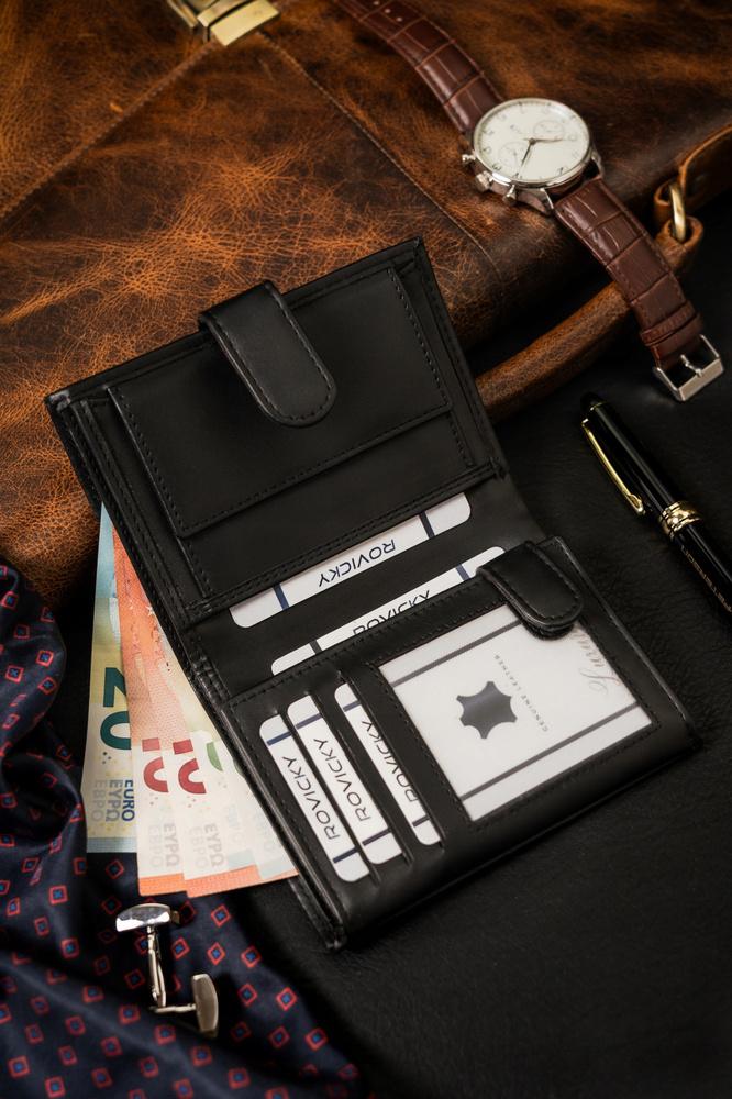 Large men's wallet made of eco-leather - 4U Cavaldi