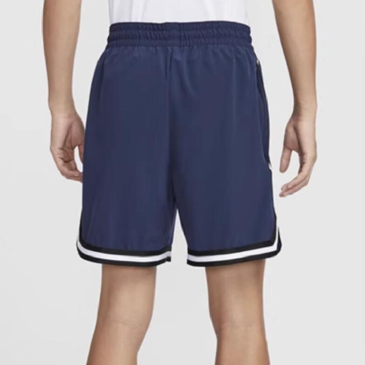 Nike Shorts de Sport Décontractés d'Entraînement Colorblock à Taille Élastique pour Homme Bas Bleu FN2660-410