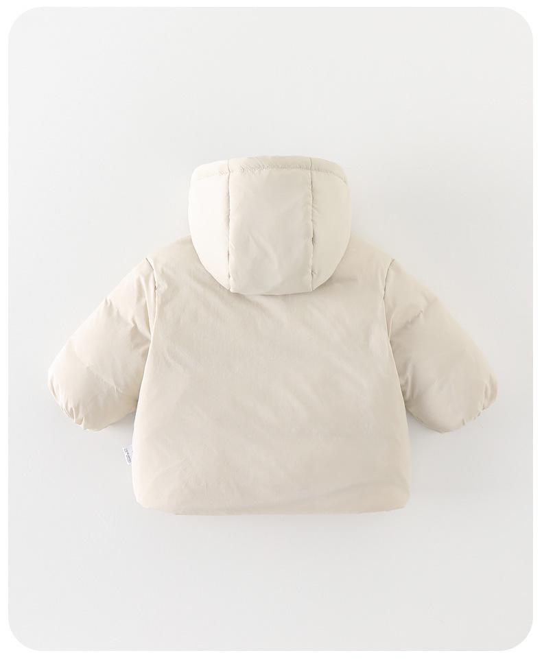 2025 New Style Children's Winter Down Jacket with Velvet Lining - Thick, Outdoor Warm Coat