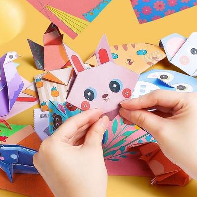 Håndværk Legetøj Uddannelse Origami Papir Bog 3D Puslespil DIY Håndværk Papir