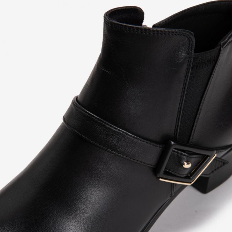 ESquire Women S Buckled Heel Molded Ankle bootS