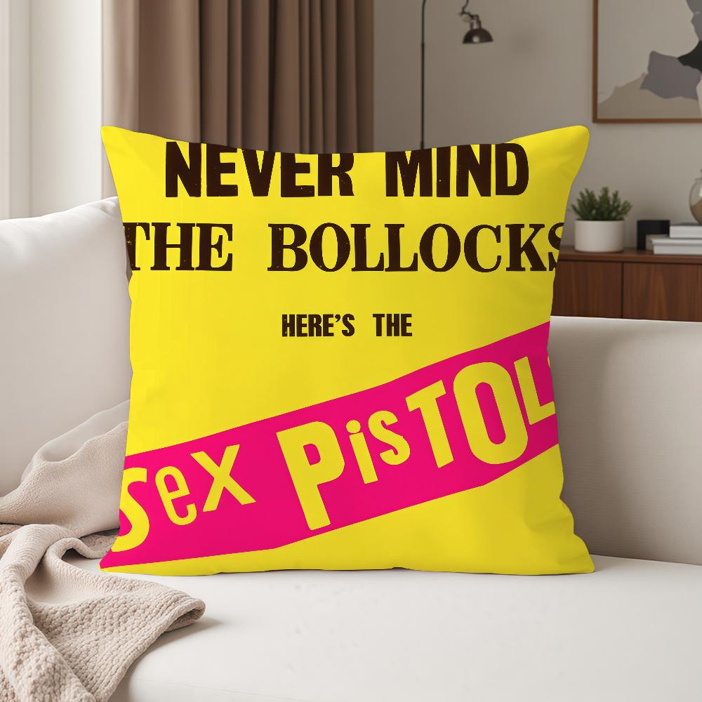 Band Sex P-Pistols-S Kissenbezug Geeignet für Schlafzimmer Wohnzimmer Autos Heimdekoration
