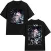 Ado Hibana WORLD TOUR 2026 Graphic T Shirt Men Women Fans Gift Hip Hop Short Sleeve T-shirts Pure Cotton T-shirt Streetwear