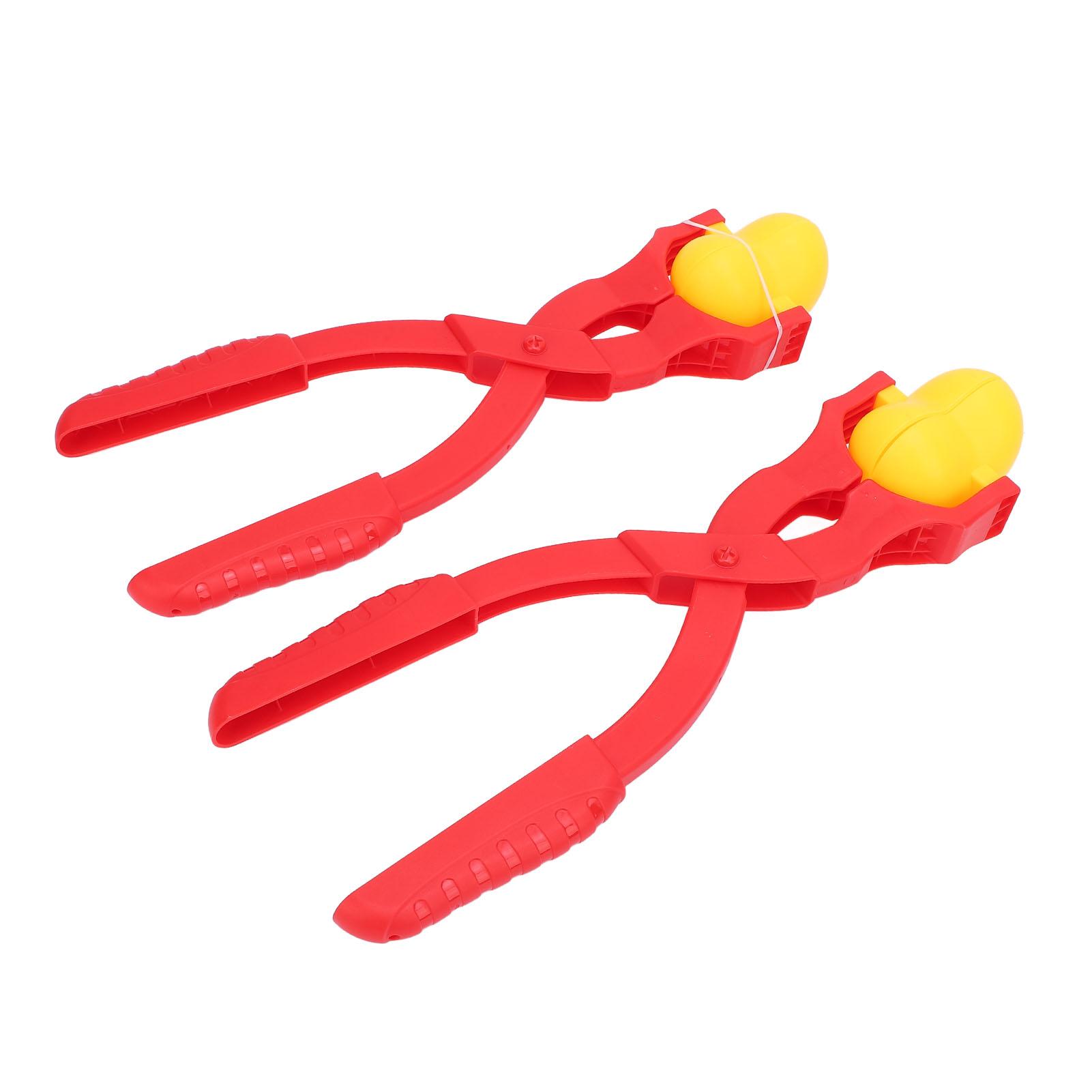 

2 шт. Игрушки для лепки снежков, пластиковый милый клип для лепки снежков в форме сердца и оленя для детей