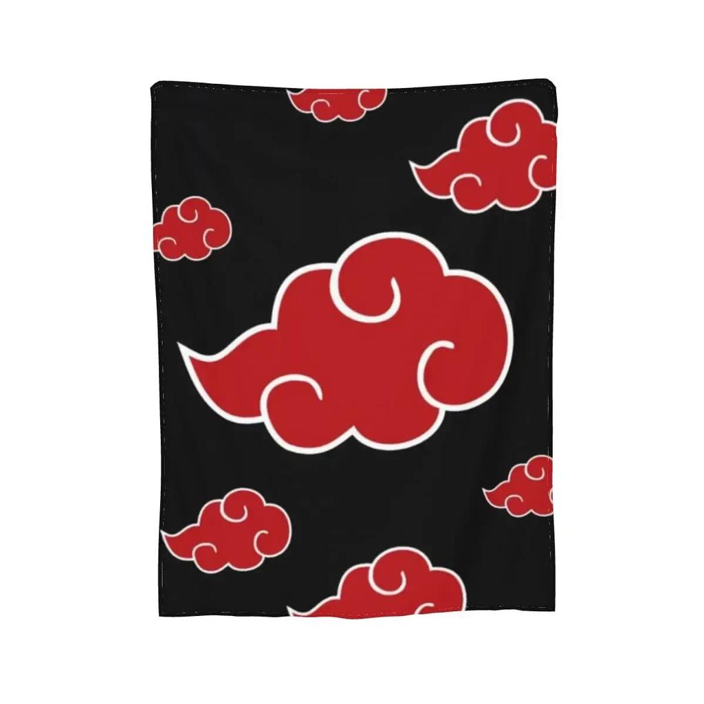 Japan Anime Blaue Wolken Akatsuki Neji Decken Weiche, warme Flanell-Überwurfdecke Bettwäsche für Bett Wohnzimmer Picknick Reise Zuhause