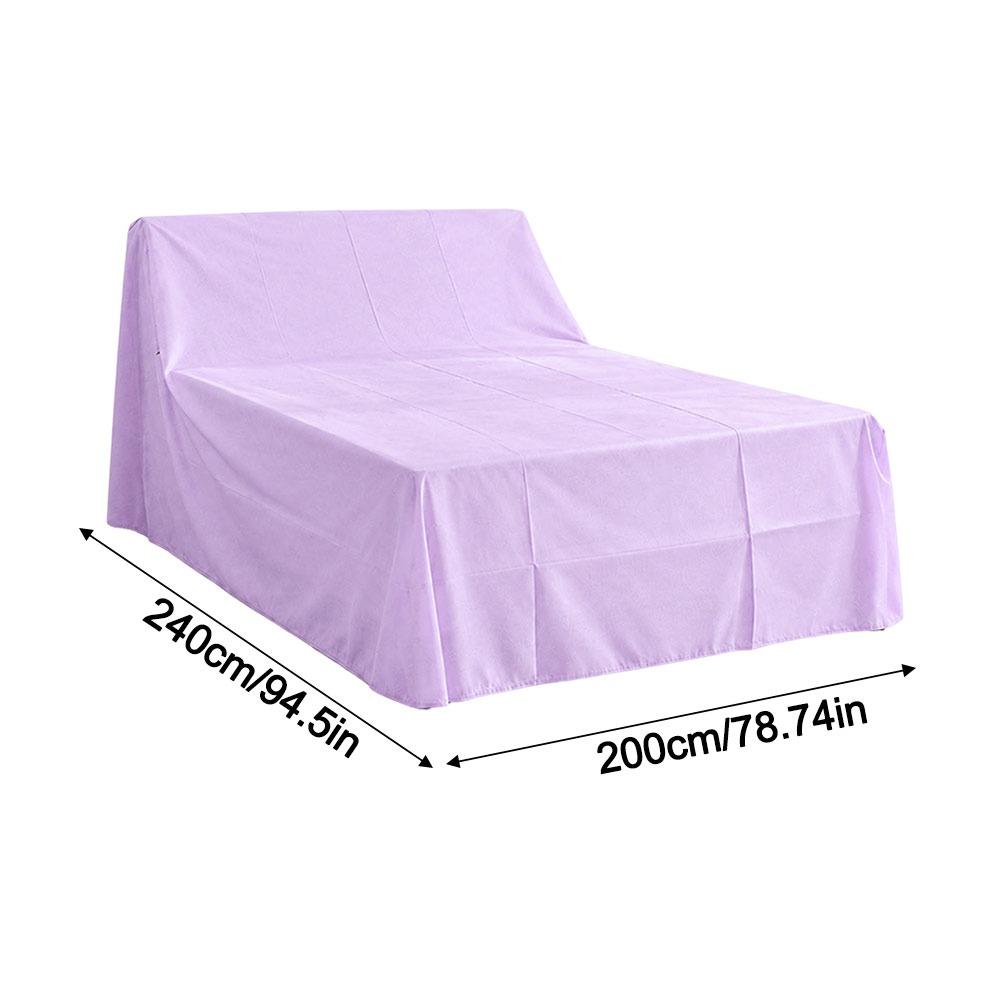 Non Woven Fabric Furniture Dust Cover Purple Dustproof Cover New Sofa Dust Cover Bedroom