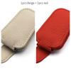 Leather Magnetic Car Sun Visor Sunglasses Holder Eyeglasses Clip Ticket Card Mount Glasses Case Car Interior Accessories