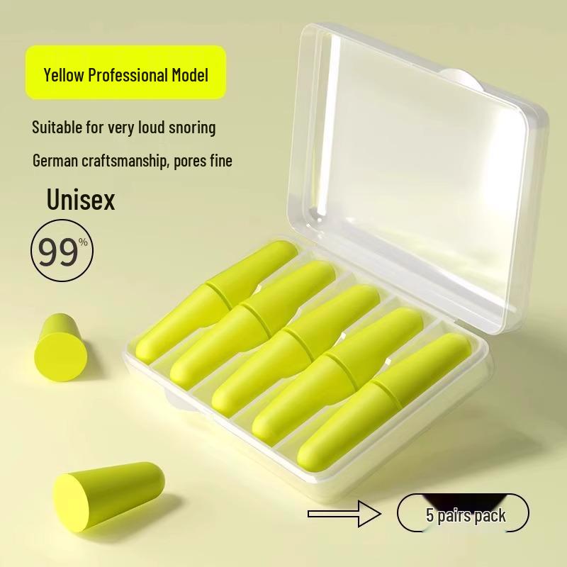 Silicone Soundproof Sleep Earplugs for Noise Reduction